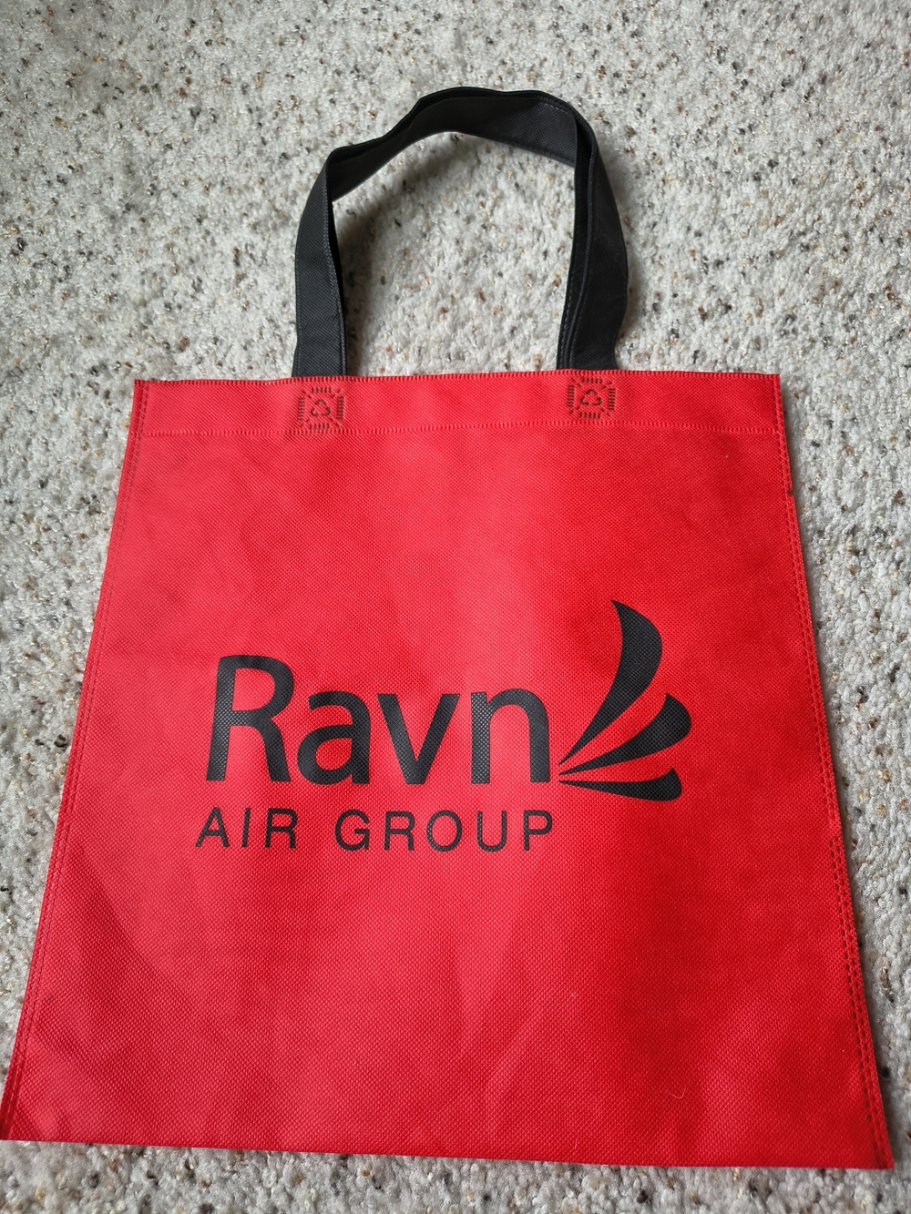 RAVN Air Group/RAVN Air Alaska Tote Bag - Collectible Airline Memorabilia